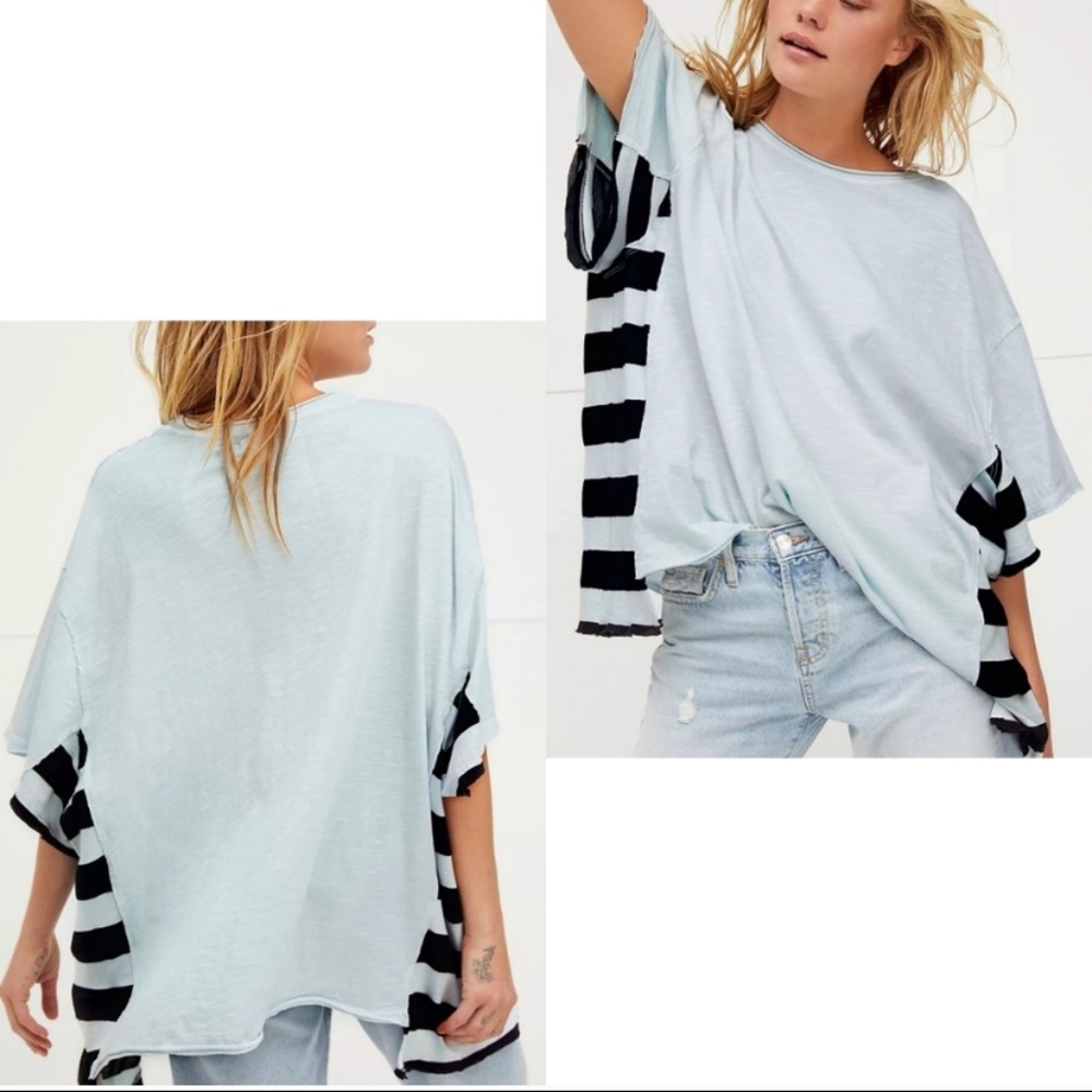 LAST ONE!🌸 FREE PEOPLE Genius tee - Picture 3 of 7